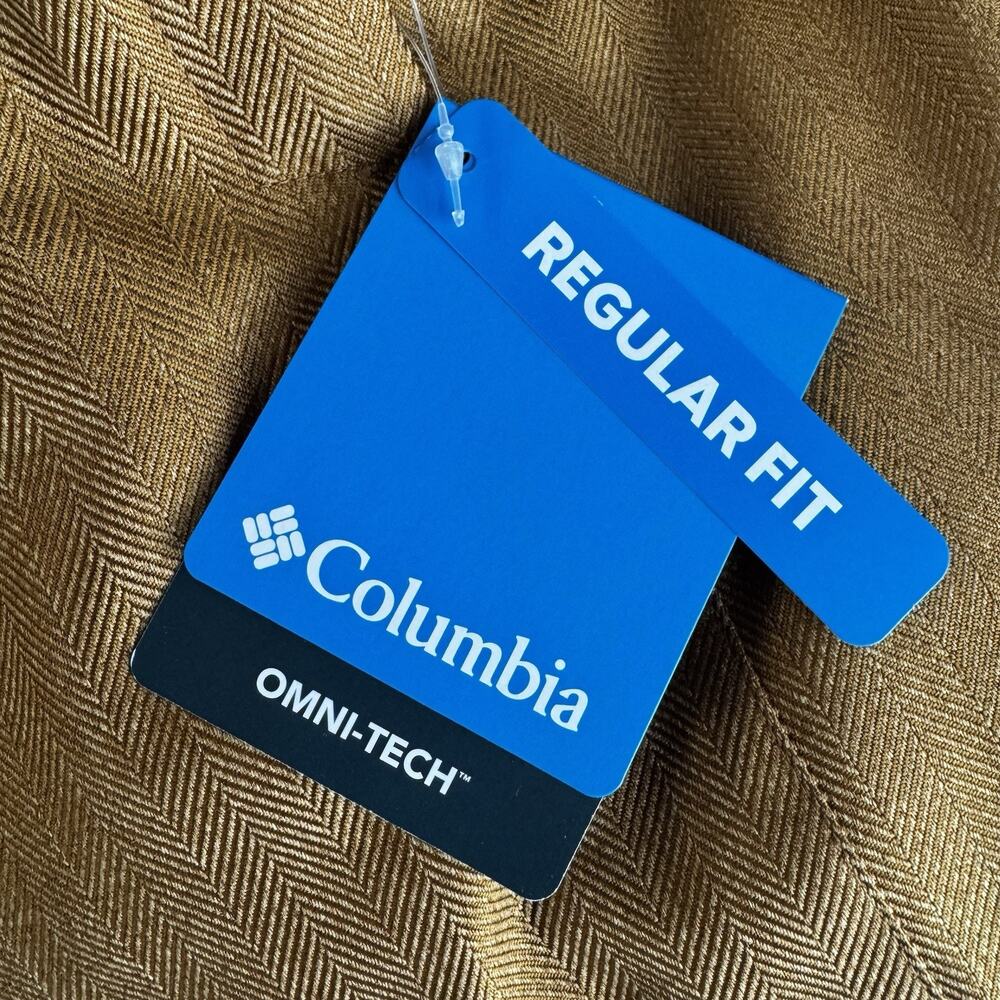 Columbia Women's Brown Hooded Rain Jacket - Picture 8 of 15
